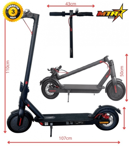 Patinete eléctrico MTR XIAO HOMOLOGADO DGT