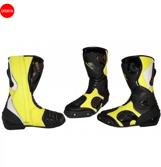 Botas de supermotard fluor