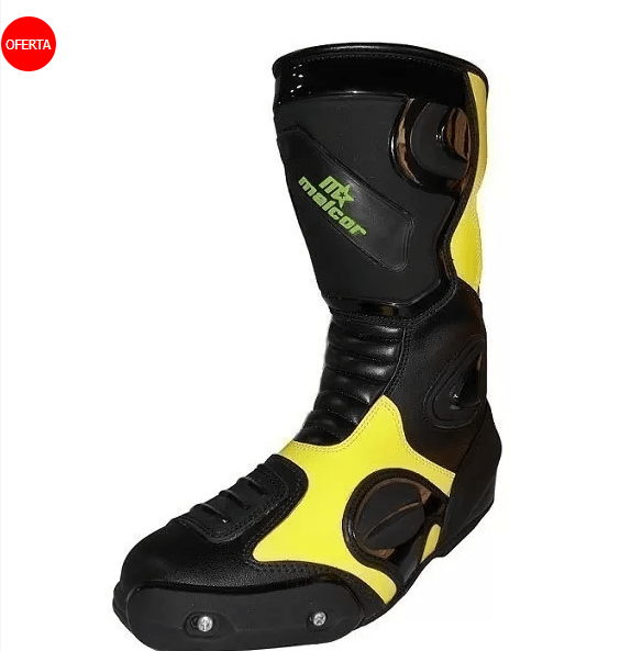 Botas de supermotard fluor - Imagen 2