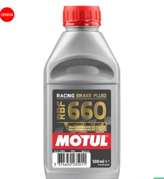 Líquido de frenos DOT4 MOTUL RBF660