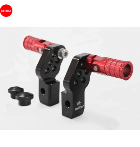 Estriberas multiregulables cnc rojas