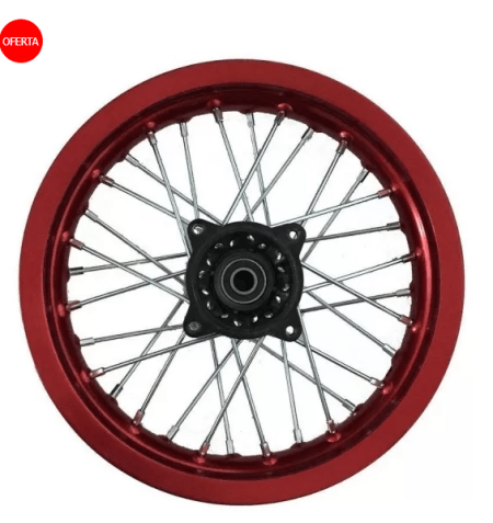 Llanta 12'' supermotard radios