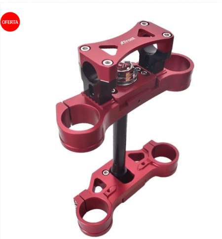 Tijas regulables MTR rojas CNC