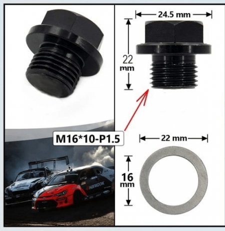 Tornillo llenado aceite motor morini