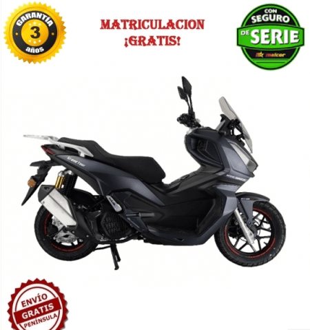MTR GRAND TOUR 125cc GRIS MATE