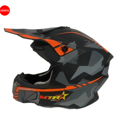 Casco de cross adulto MTR SUPERMOTO