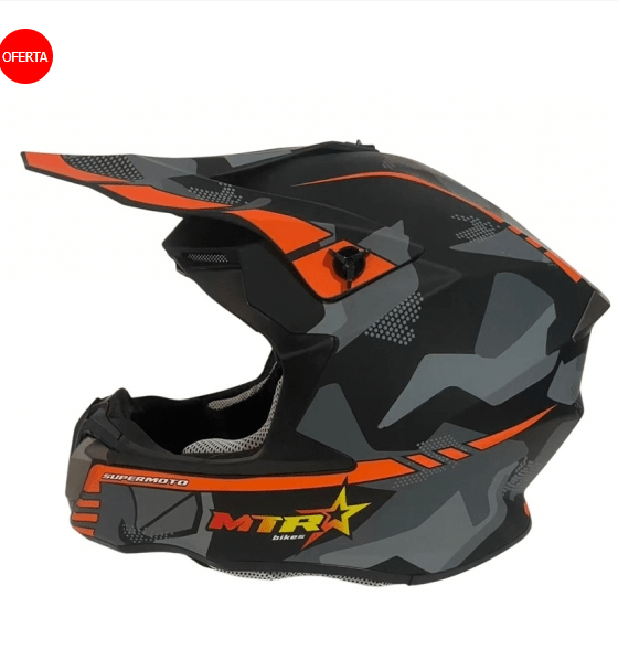 Casco de cross adulto MTR SUPERMOTO